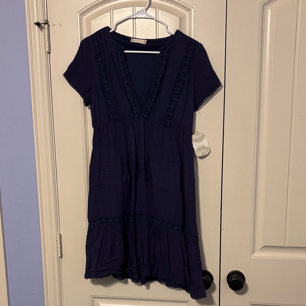 Altar'd State Deep Blue Dress